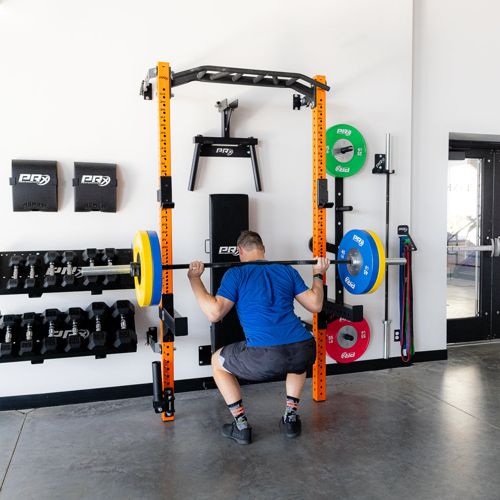 BYO Package: Profile® PRO Squat Rack with Pull Up Bar - Heavy Duty Power Cage for Home Gym Strength Training - Perfect for Weightlifting, CrossFit & Bodybuilding Workouts