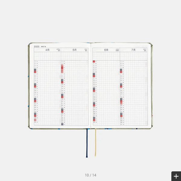 Hobonichi Techo 2025 Planner - Bow & Tie Snake Design A6 Size Daily Journal (English Edition) | January Start, Monday Start | Perfect for Work, School & Personal Organization