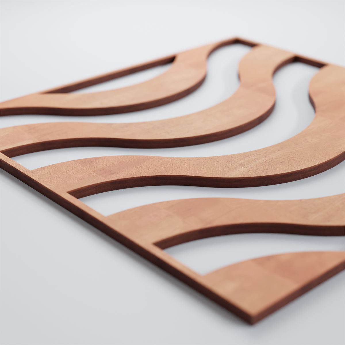 Parker Decorative Fretwork Wall Panels - Elegant Laser-Cut Wooden Room Dividers & Home Decor for Living Room, Bedroom, Office