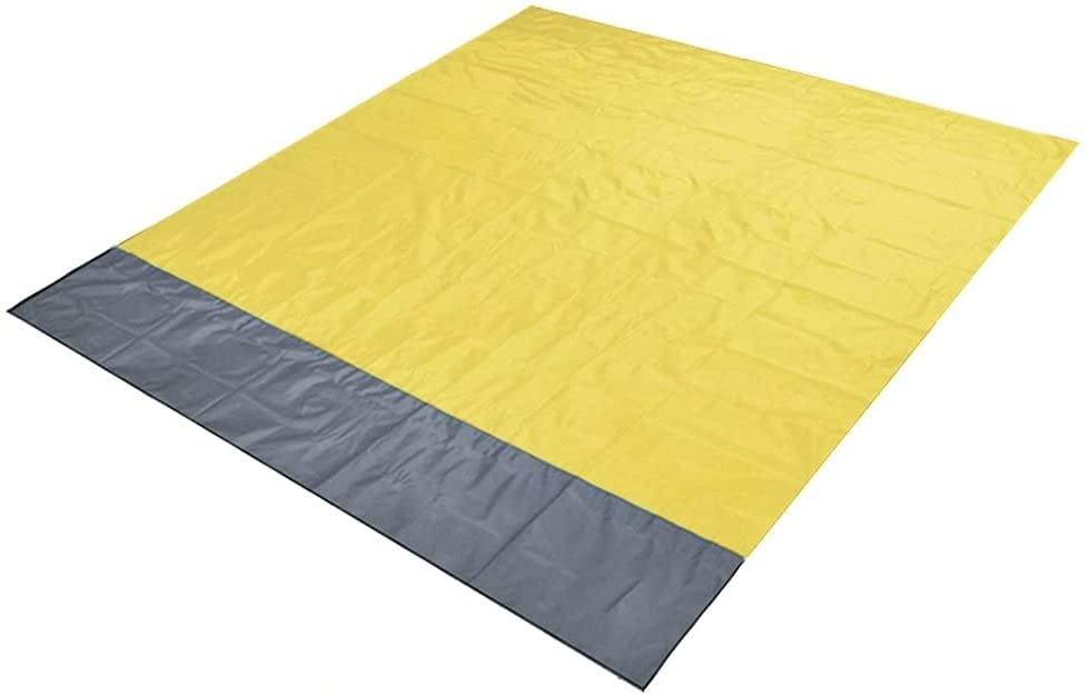 Waterproof Picnic Blanket - Portable Outdoor Beach Mat for Camping, Picnics & Travel - Lightweight, Moisture & Heat Insulated Sleeping Pad - Perfect for Beach, Park, Backyard & Hiking Adventures