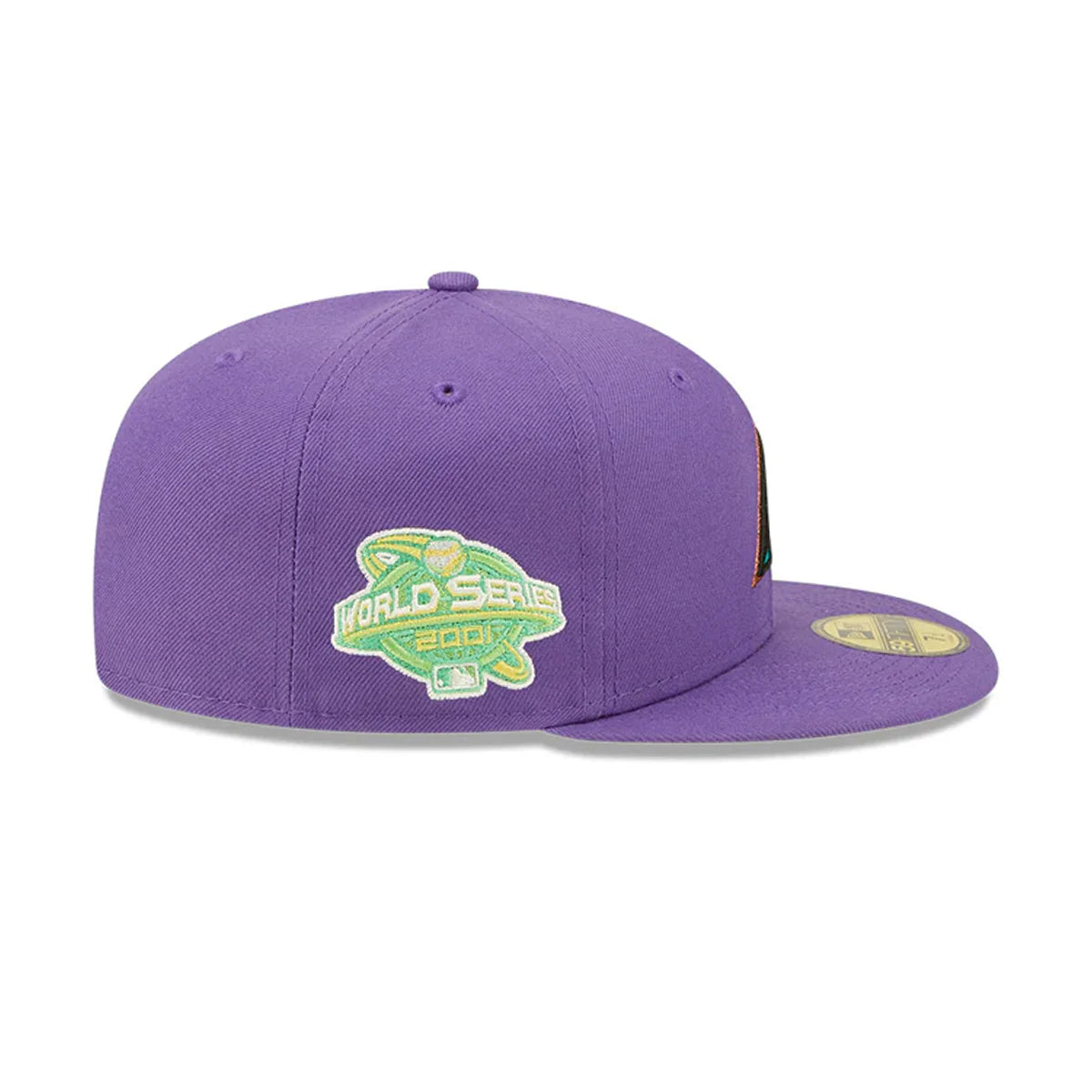 Arizona Diamondbacks Citrus Pop Fitted Baseball Cap - Official MLB Team Snapback Hat for Men & Women - Perfect for Games, Fan Gear, and Streetwear Fashion
