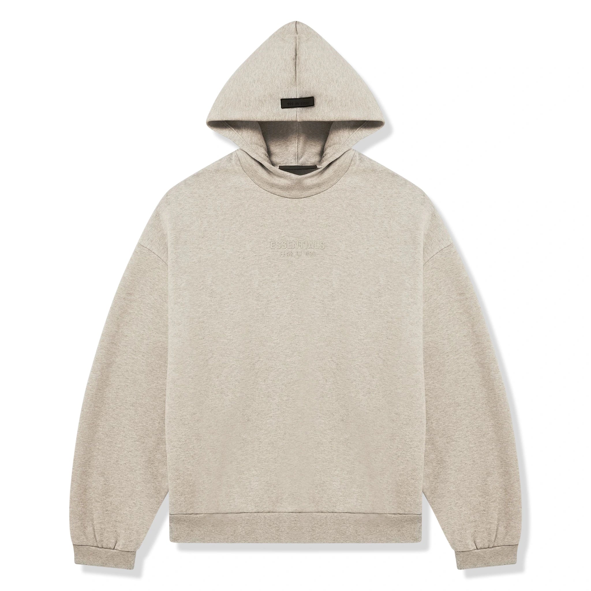 Fear Of God Essentials Core Heather Hoodie (FW23) - Premium Cotton Streetwear for Men & Women | Perfect for Casual Wear, Gym & Outdoor Activities