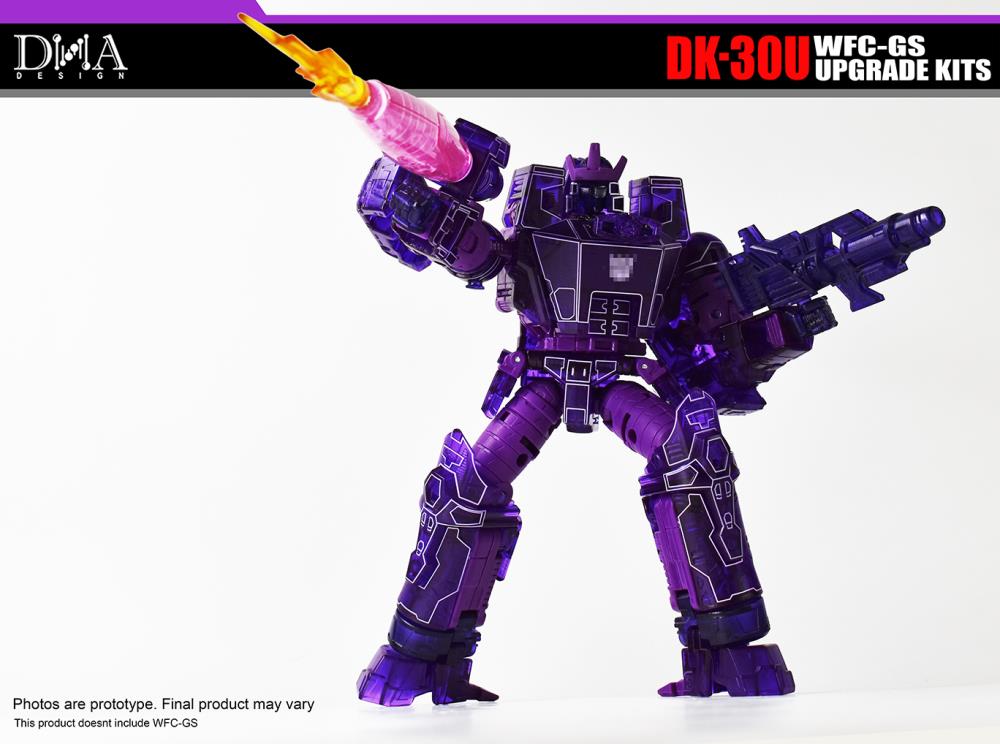 DNA Design DK 30U Upgrade Kit for WFC GS - Transformers Figure Accessories for Collectors & Customization (Perfect for Display & Toy Photography)