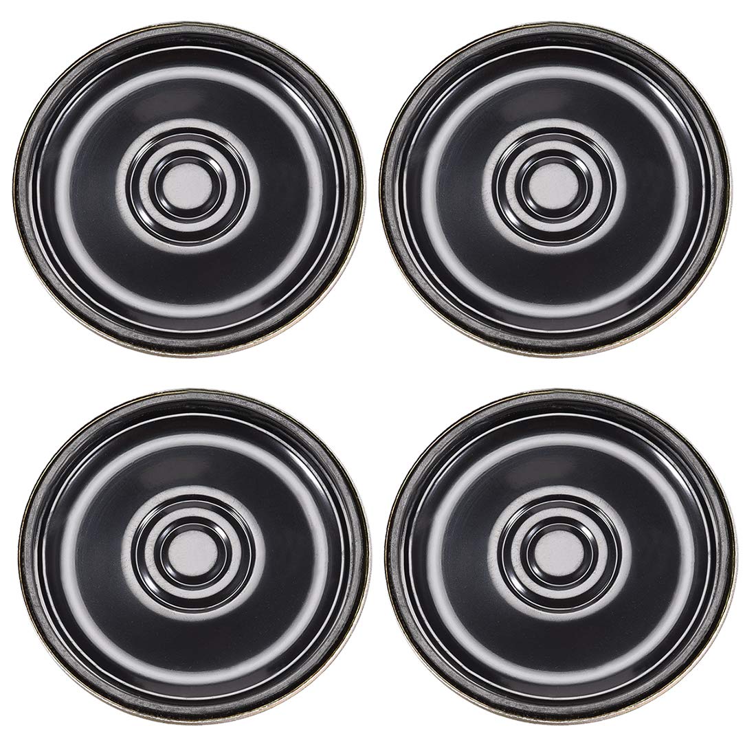 uxcell 0.5W 8 Ohm Mini Speaker - 30mm Diameter Internal Magnet Loudspeaker (4 Pack) - Perfect for DIY Electronics, Arduino Projects, and Small Audio Devices