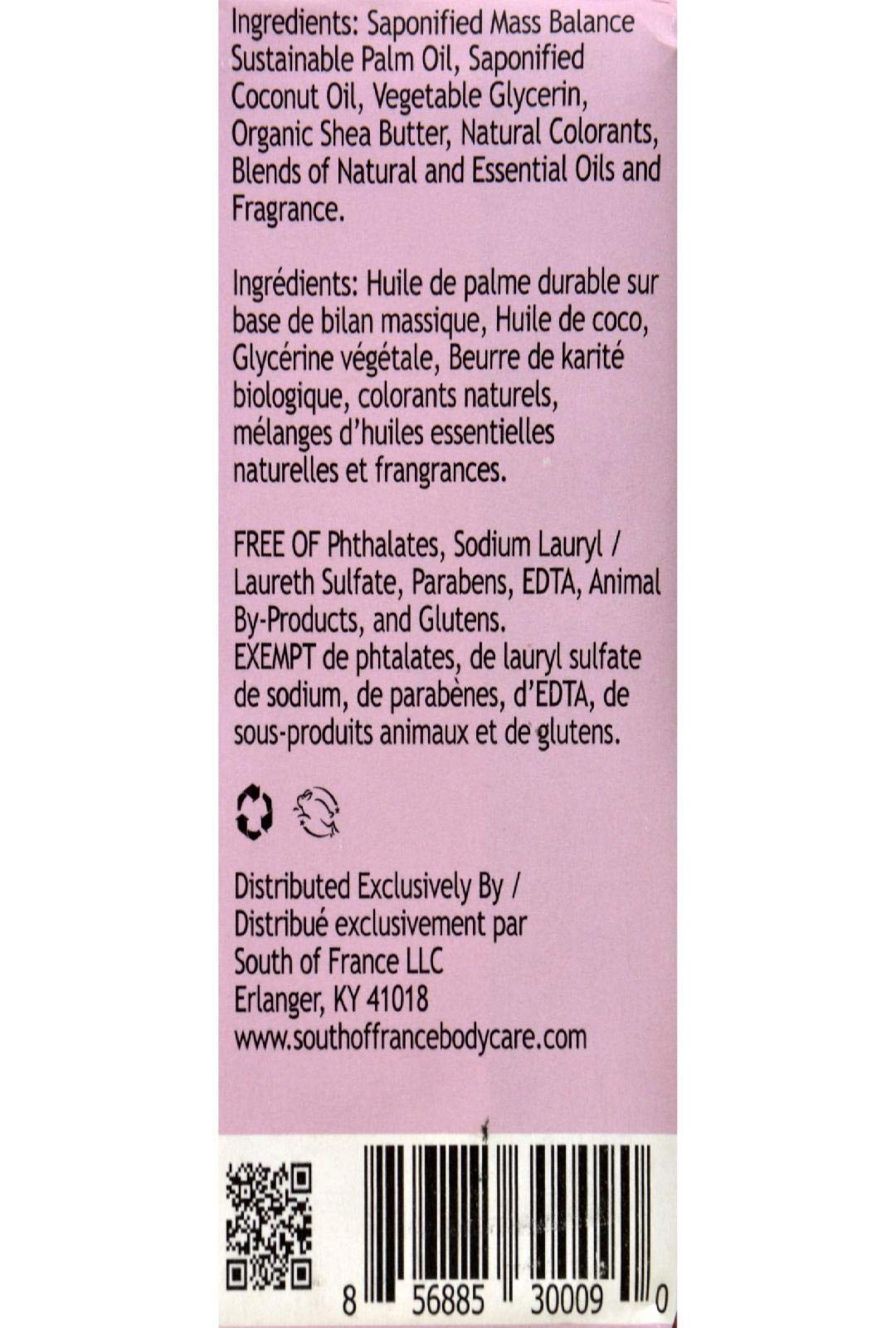 South of France Lavender Fields Travel Bar Soap - 1.5 oz | Natural Handmade Soap for Travel, Camping & Gifts | Moisturizing & Aromatherapy