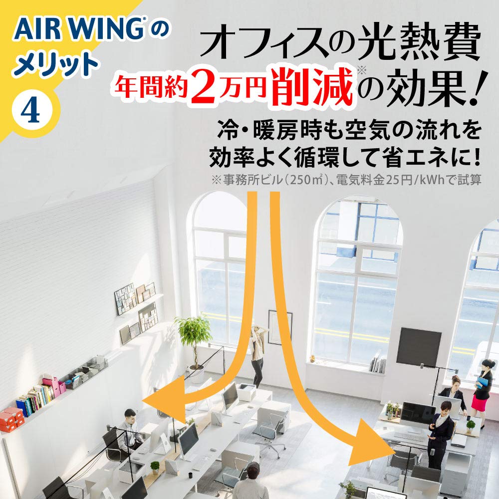 Smart Pro Original Air Deflector - White | Universal AC Vent Deflector for Home & Office | Improve Airflow & Energy Efficiency