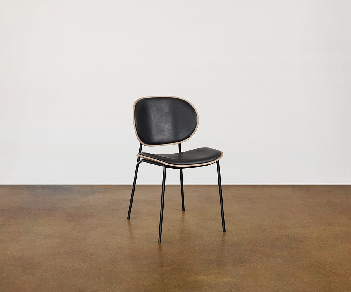Premium Idona Genuine Leather Dining Chair - Modern & Comfortable for Home, Restaurant, Office - Perfect for Elegant Dining & Entertaining