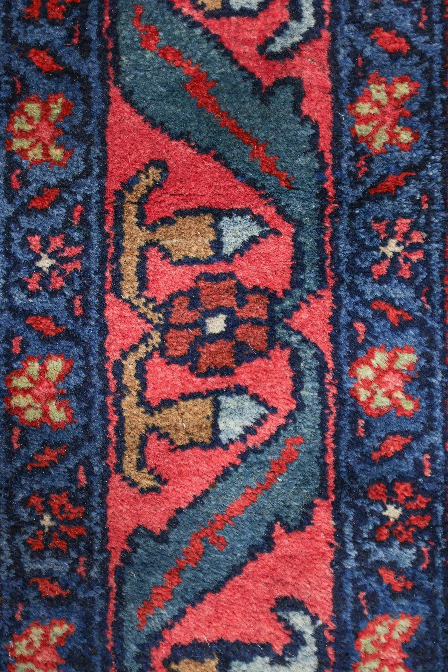 Antique Bijar Handwoven Tribal Rug - Traditional Persian Carpet JF8748 for Living Room, Bedroom & Home Decor