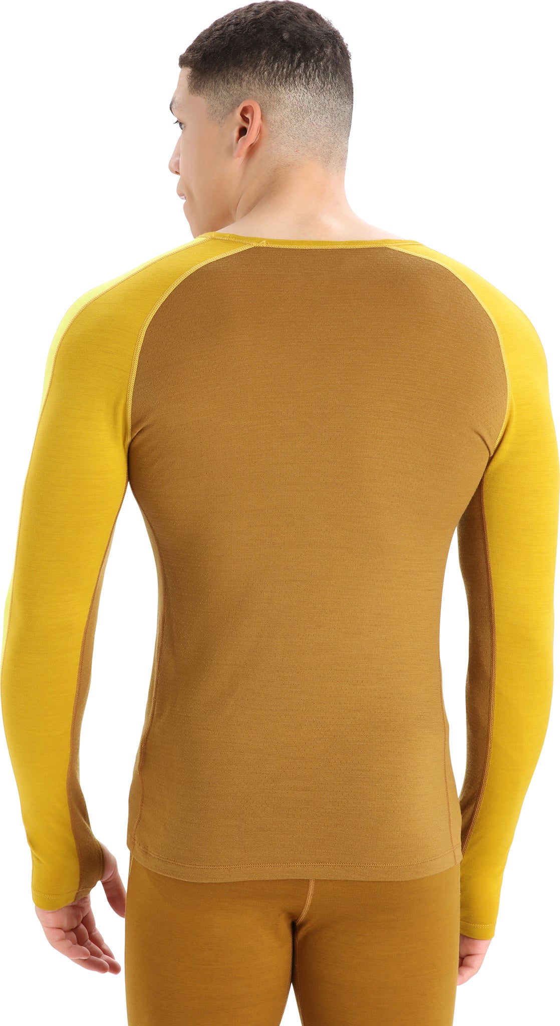 200 ZoneKnit Long Sleeve Crewneck Base Layer Top for Men - Moisture Wicking Thermal Shirt for Cold Weather, Hiking & Outdoor Activities