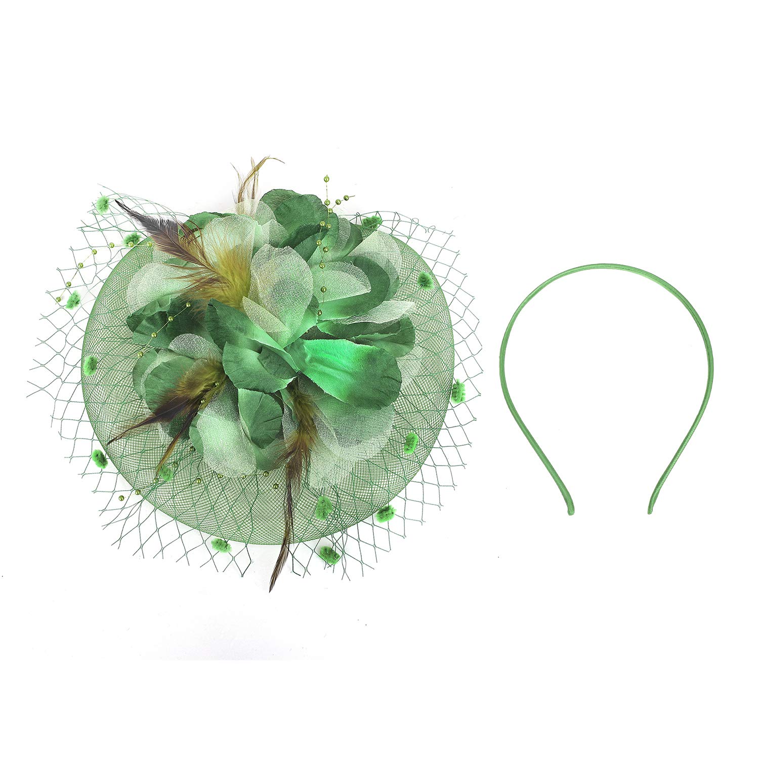 Elegant Women's Hair Fascinator Hats for Cocktail Parties, Tea Parties & Church Events - Kentucky Derby Style Headpieces for Weddings & Special Occasions