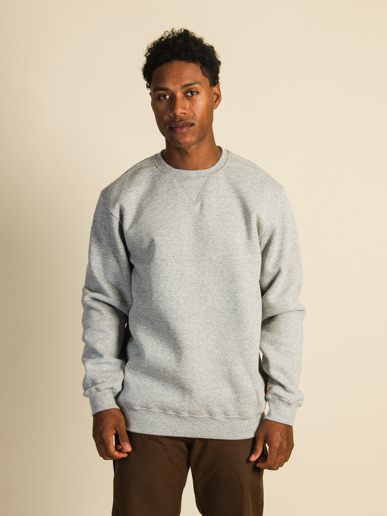 Carhartt Loose Fit Midweight Crewneck Sweatshirt for Men - Comfortable Workwear & Casual Wear for Everyday Use