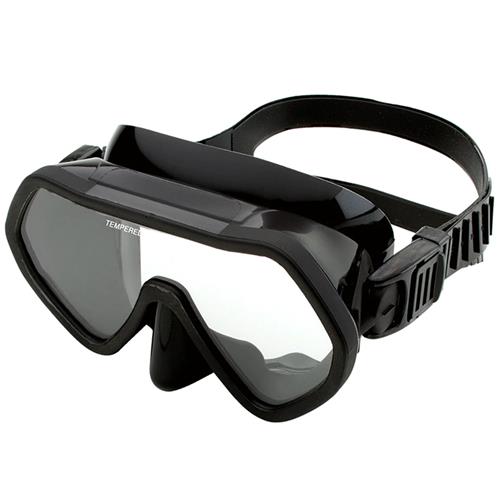 Riffe Frameless Dive Mask with Clear Lens - Perfect for Snorkeling, Scuba Diving & Underwater Photography