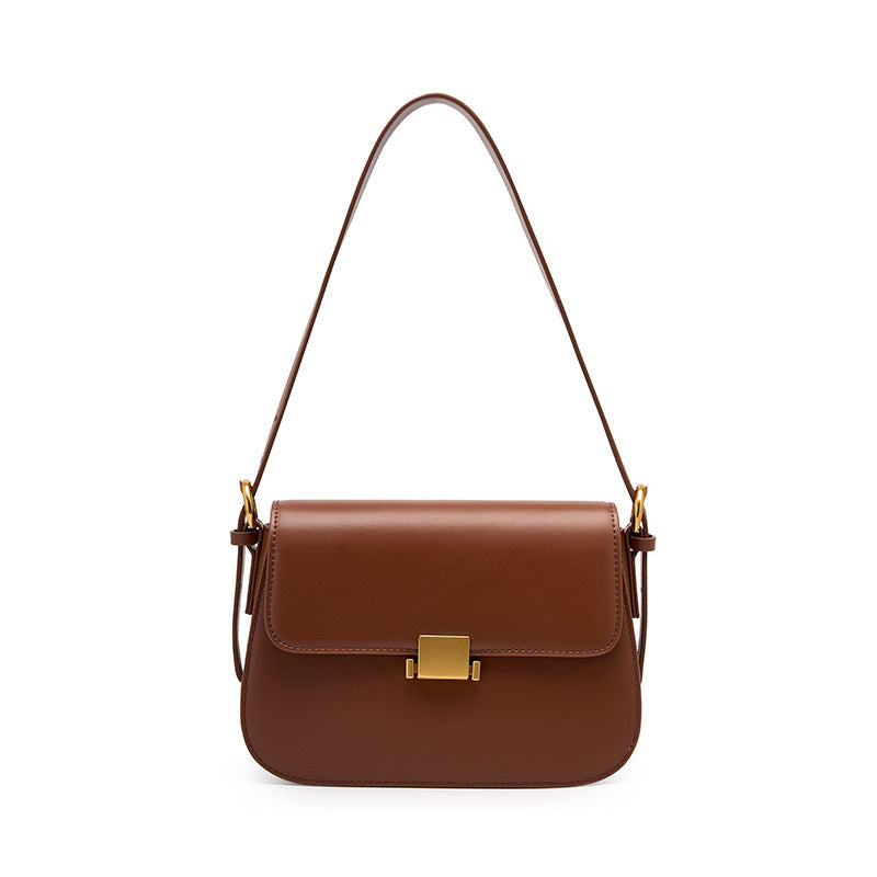 Genuine Leather Tote Bag for Women - Stylish Underarm & Shoulder Crossbody Handbag - Perfect for Work, Travel & Everyday Use