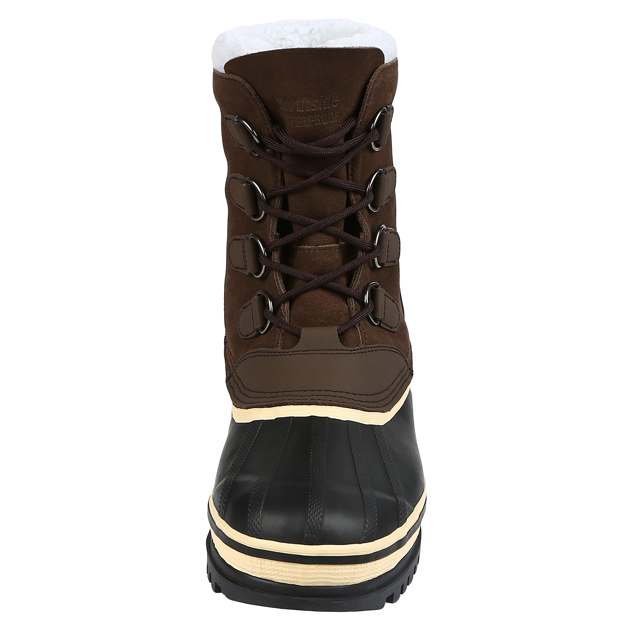 Northside Men's Back Country Waterproof Pack Boot - Insulated Hiking Boots for Winter & Outdoor Adventures - Perfect for Hunting, Camping & Snow Activities