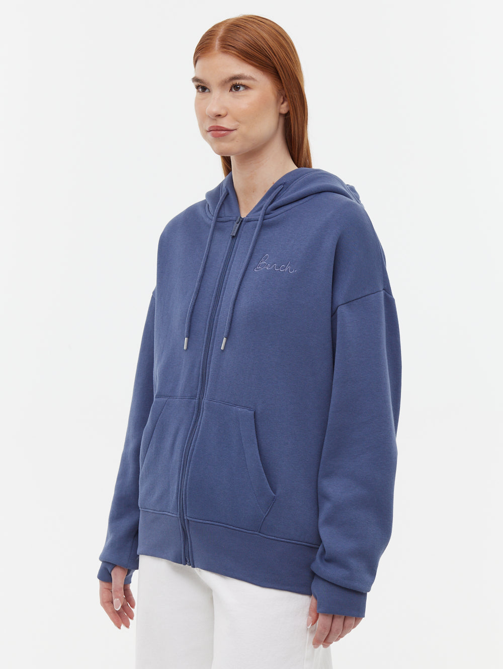 Naos Oversize Zip Up Hoodie for Women - Cozy Fleece Pullover with Front Pockets | Perfect for Casual Wear, Gym, and Outdoor Activities