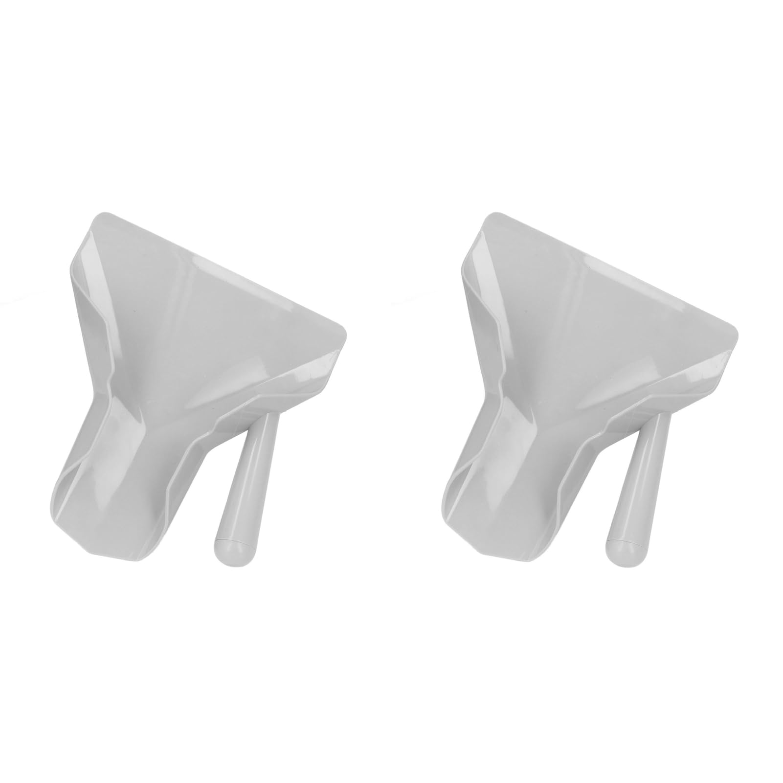 2-Pack Non-Slip Kitchen Scoop - Perfect for Chips, Popcorn, Nuts, Ice Cubes & Candy - Versatile Food Shovel for Easy Bagging & Serving - Ideal for Movie Nights, Parties & Snack Time