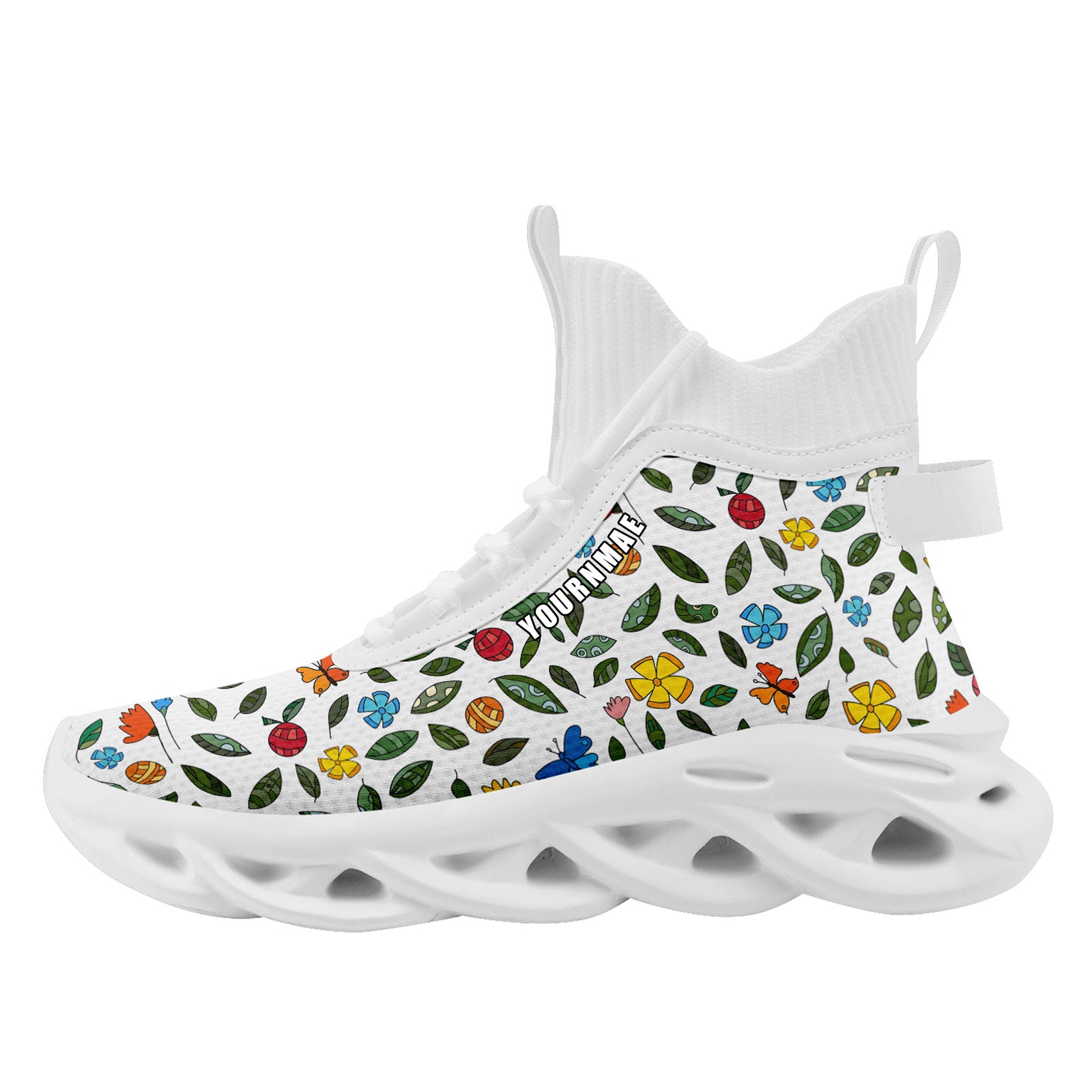 Custom Maxsoul Personalized Sneakers for Men & Women - Breathable Running Shoes FN029A D020170 (Size 8) - Perfect for Gym Workouts, Jogging & Casual Wear