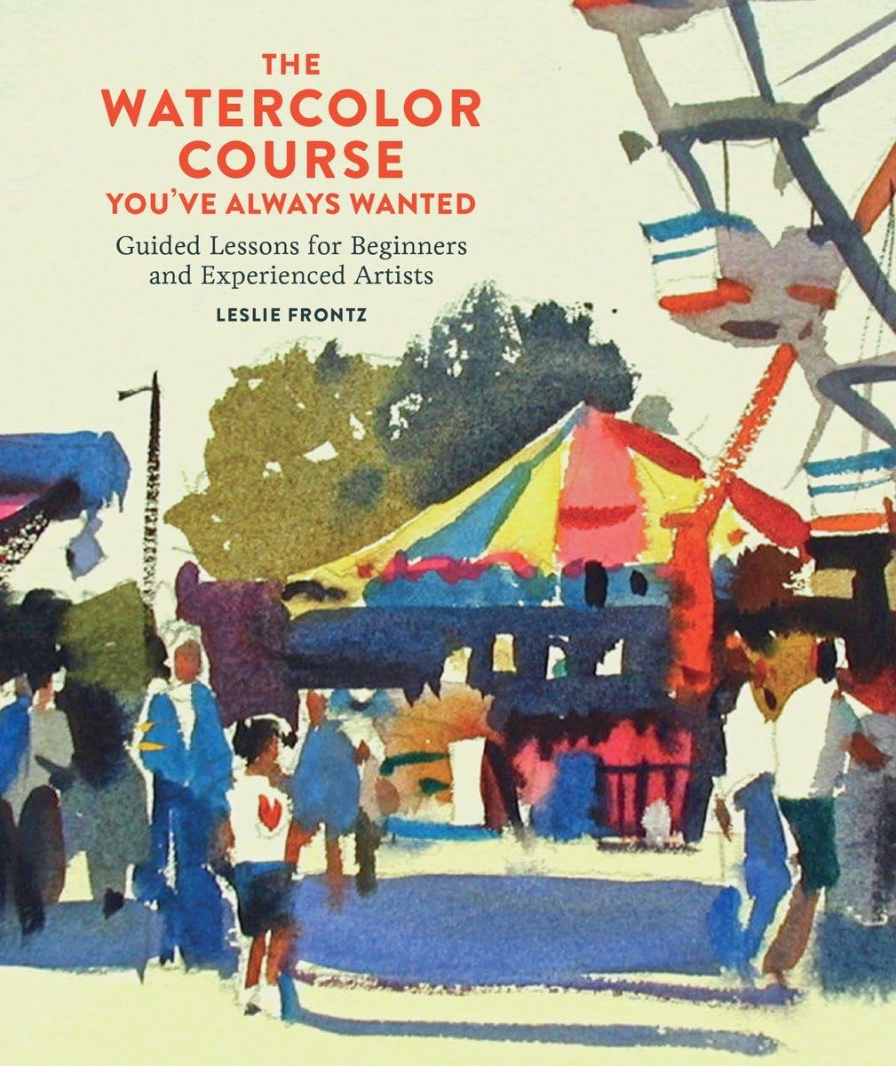 Watercolor Painting Course for Beginners & Advanced Artists - Step-by-Step Guided Lessons | Perfect for Hobbyists, Art Classes & Creative Gifts