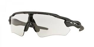 Oakley Radar EV Path Steel Photochromic Sunglasses OO9208-13 - Polarized Sports & Cycling Eyewear for UV Protection