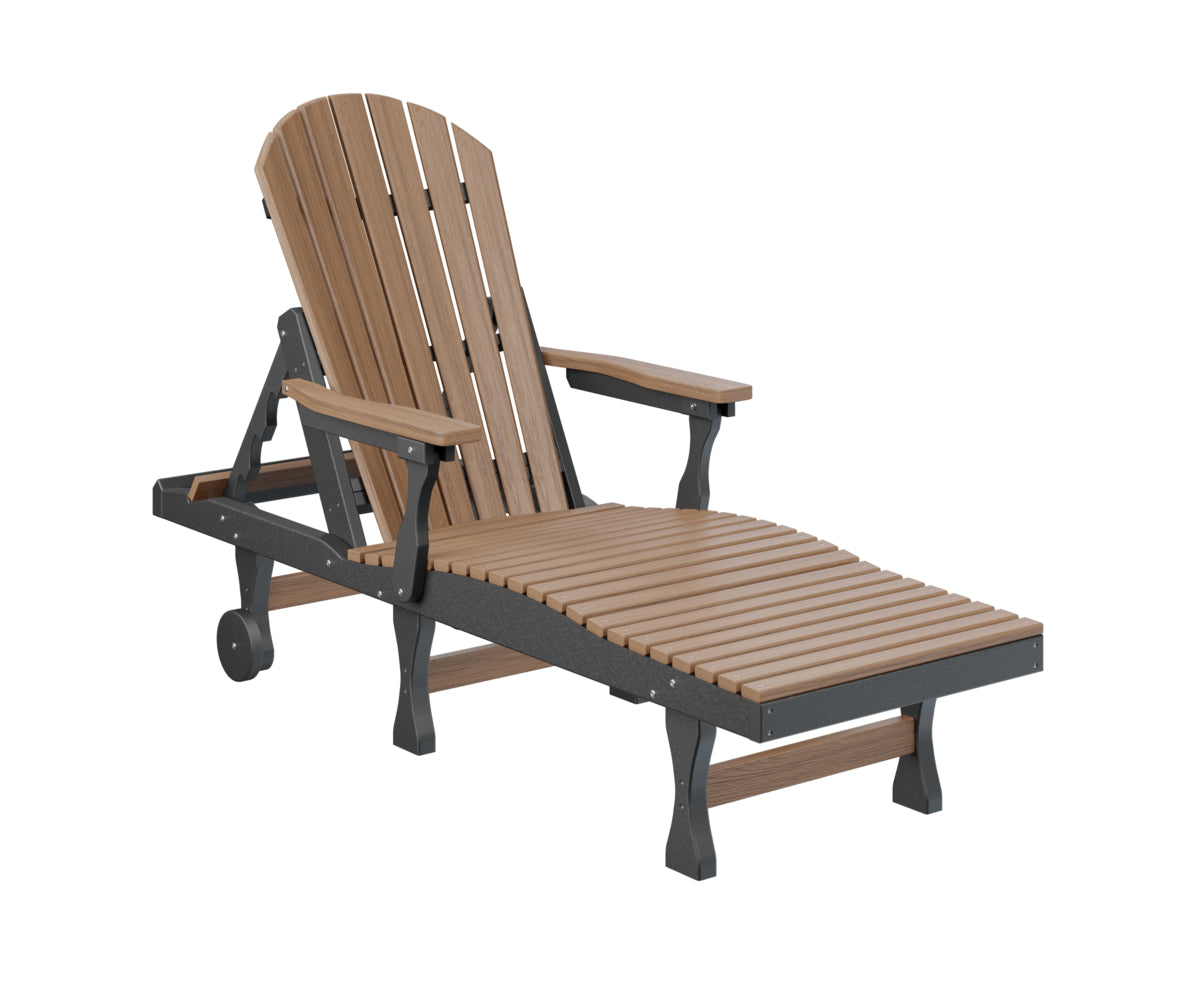 Berlin Gardens Comfo Back Chaise Lounge - Premium Outdoor Patio Furniture for Relaxing, Sunbathing & Poolside Lounging