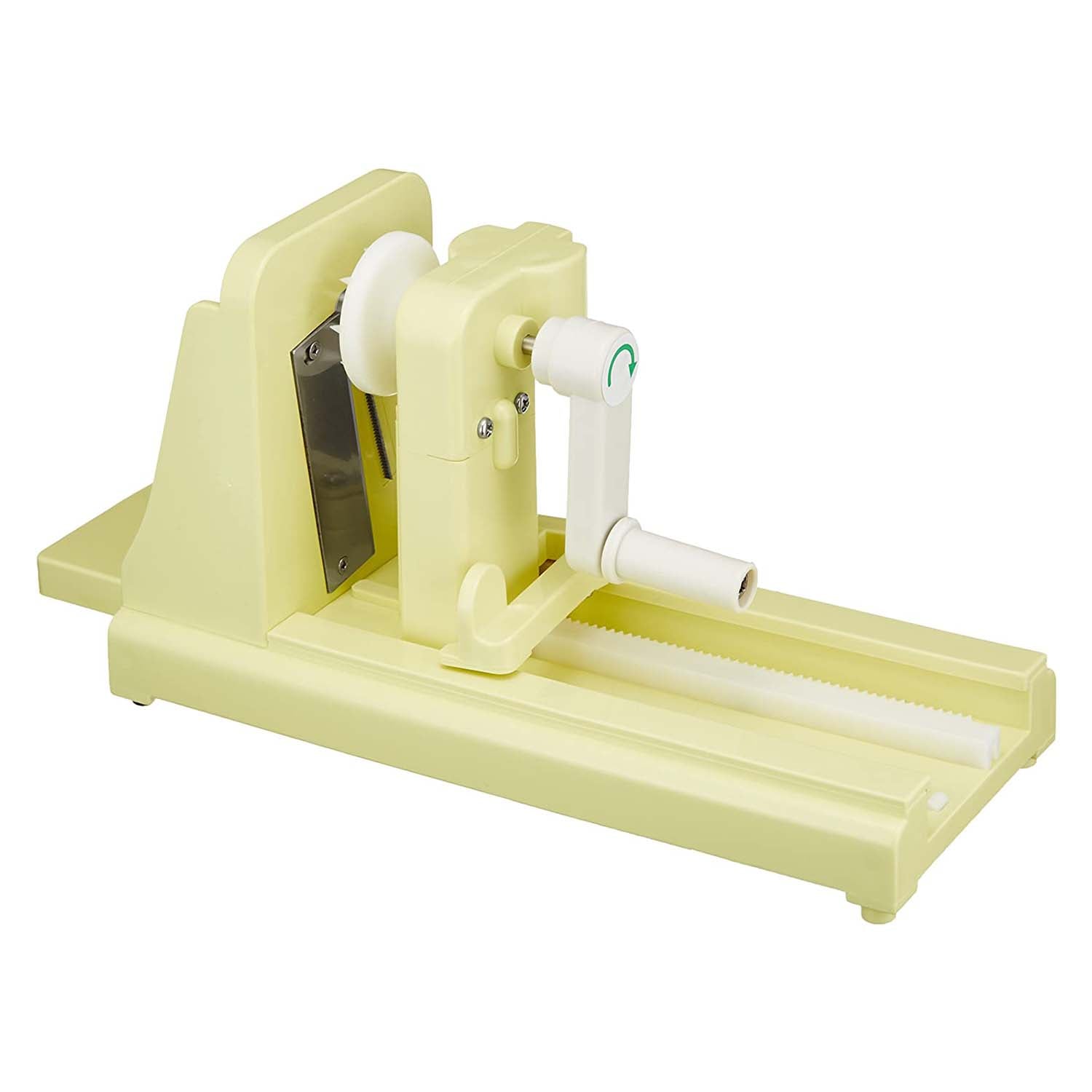 Chiba Plastic Tsumakiri Kun Turning Slicer - Japanese Vegetable Cutter for Sushi, Garnish & Food Decoration - Perfect for Home Cooking & Professional Kitchens