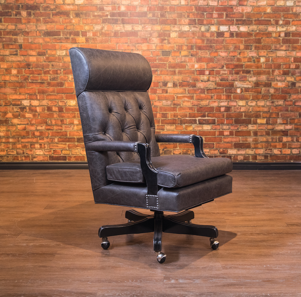Ergonomic Cambridge Office Chair - Adjustable Height & Lumbar Support for Home & Workspace Comfort - Perfect for Remote Work & Long Hours Sitting