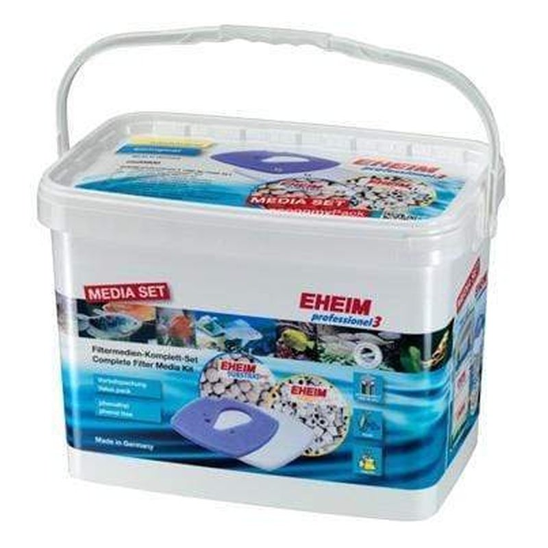 Eheim Professional 3 2080/2180 Media Set (2520800) - High-Quality Filter Media for Aquarium & Fish Tank Maintenance - Perfect for Freshwater & Saltwater Filtration Systems