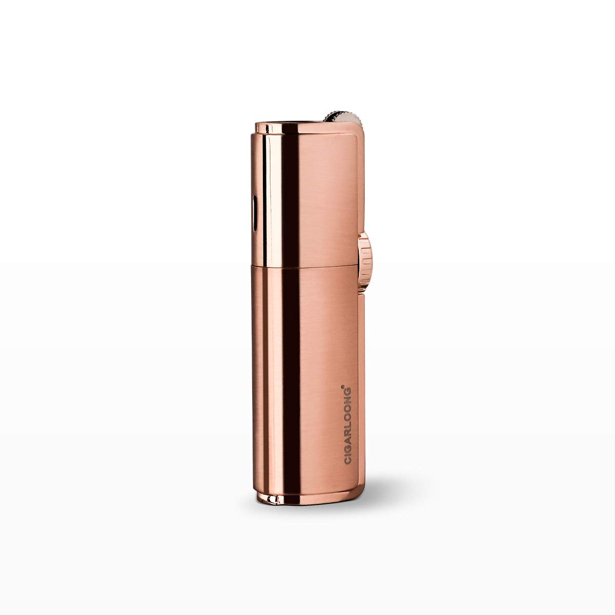 CIGARLOONG 3 Torch Flame Cigar Lighter Straight Fire for Punch - Rose Gold, Perfect for Outdoor Smoking, Travel & Gifts