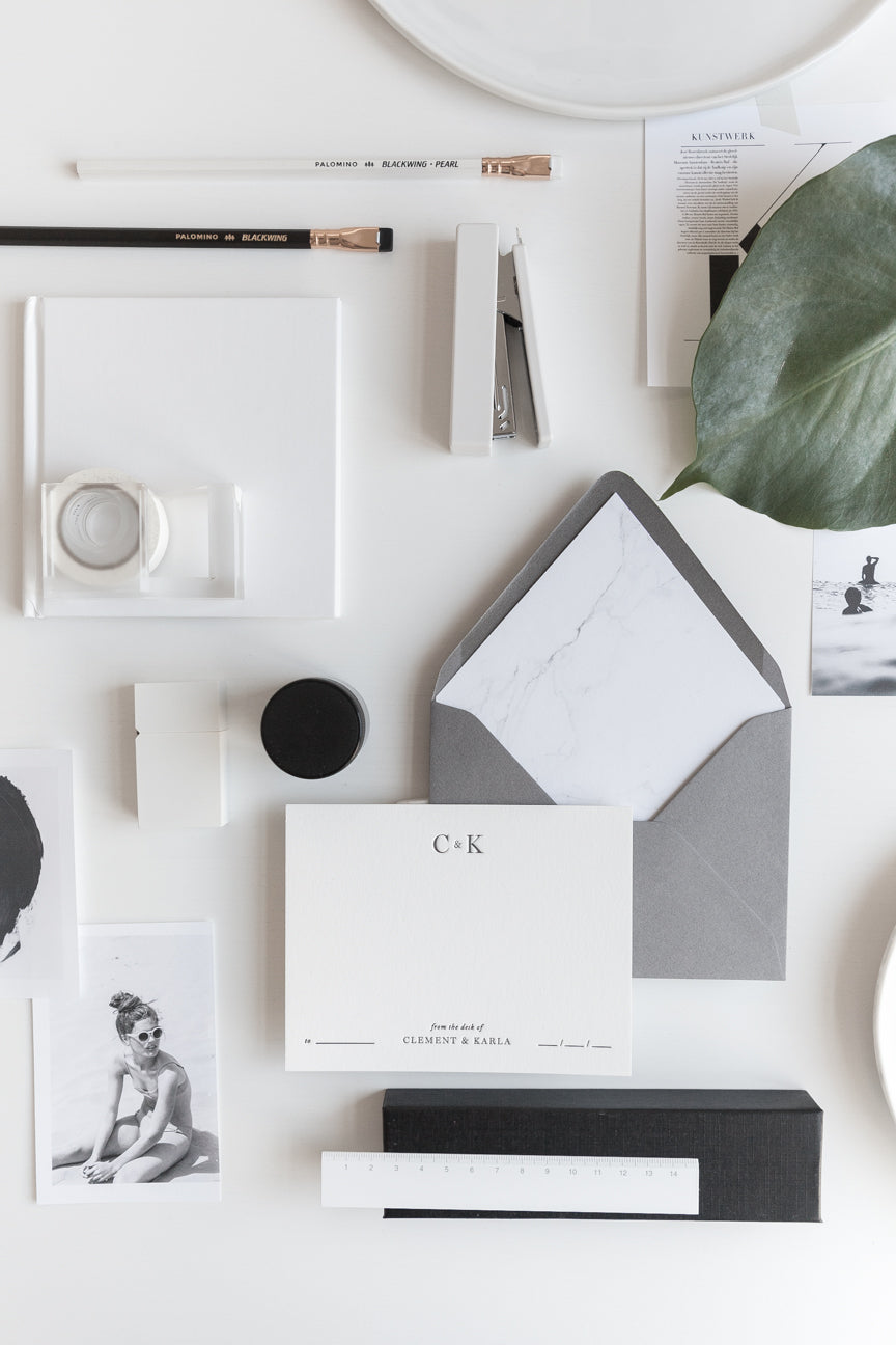 Elegant Marble Envelope Liners - Premium Self-Adhesive Stationery for Wedding Invitations, Greeting Cards & Special Occasions