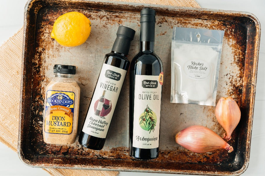Premium Cabernet Sauvignon Red Wine Vinegar - Aged Balsamic Style, 16oz Bottle - Perfect for Salad Dressings, Marinades & Gourmet Cooking