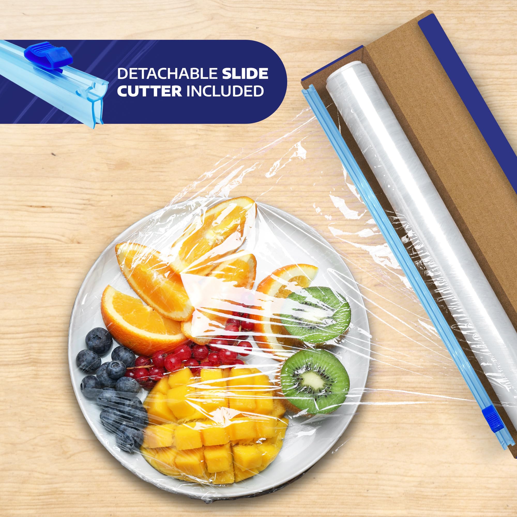 Premium Plastic Food Wrap - 12