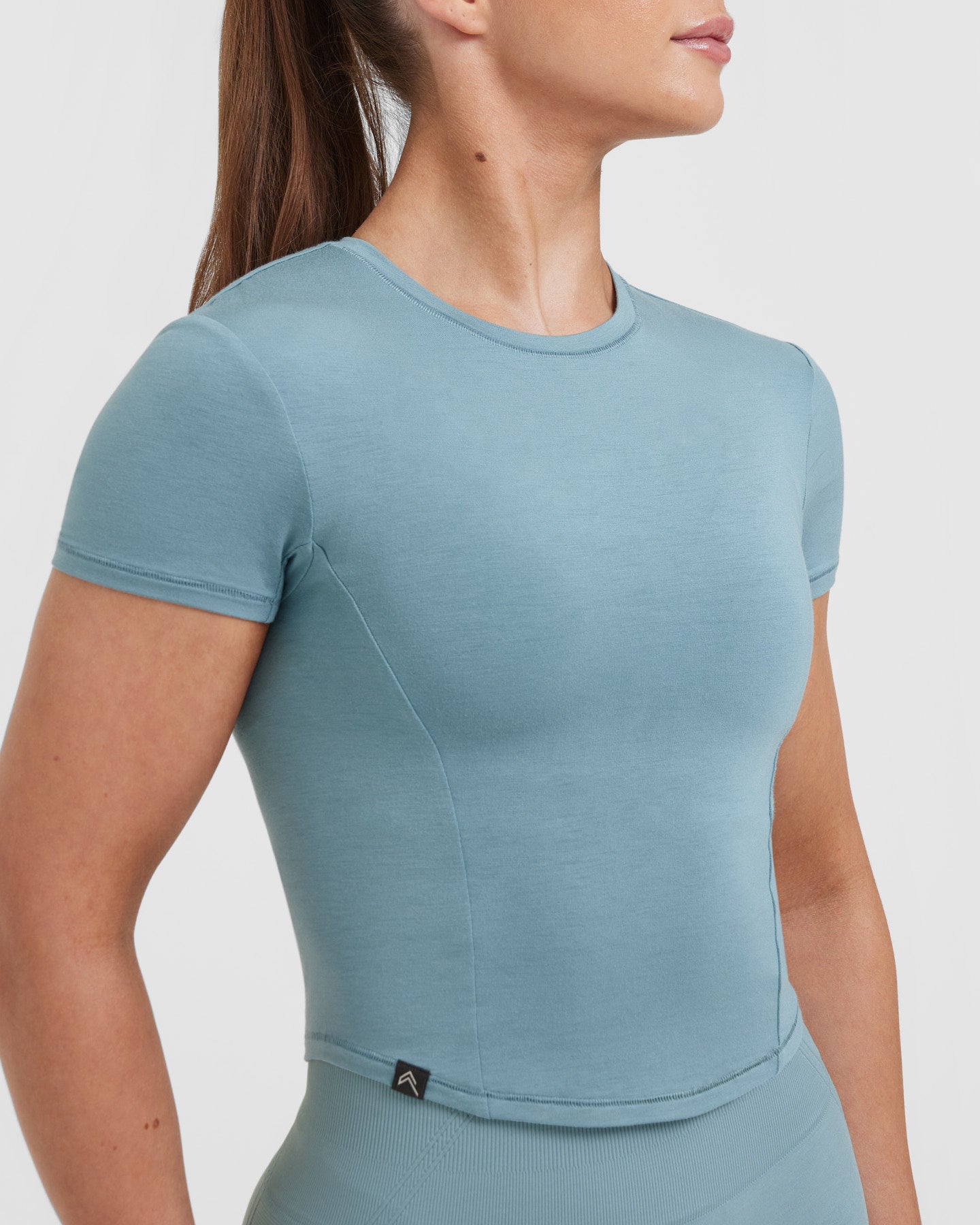 Mellow™ Soft Mid Short Sleeve T-Shirt for Men - Comfortable Steel Blue Casual Tee | Perfect for Everyday Wear, Gym & Outdoor Activities