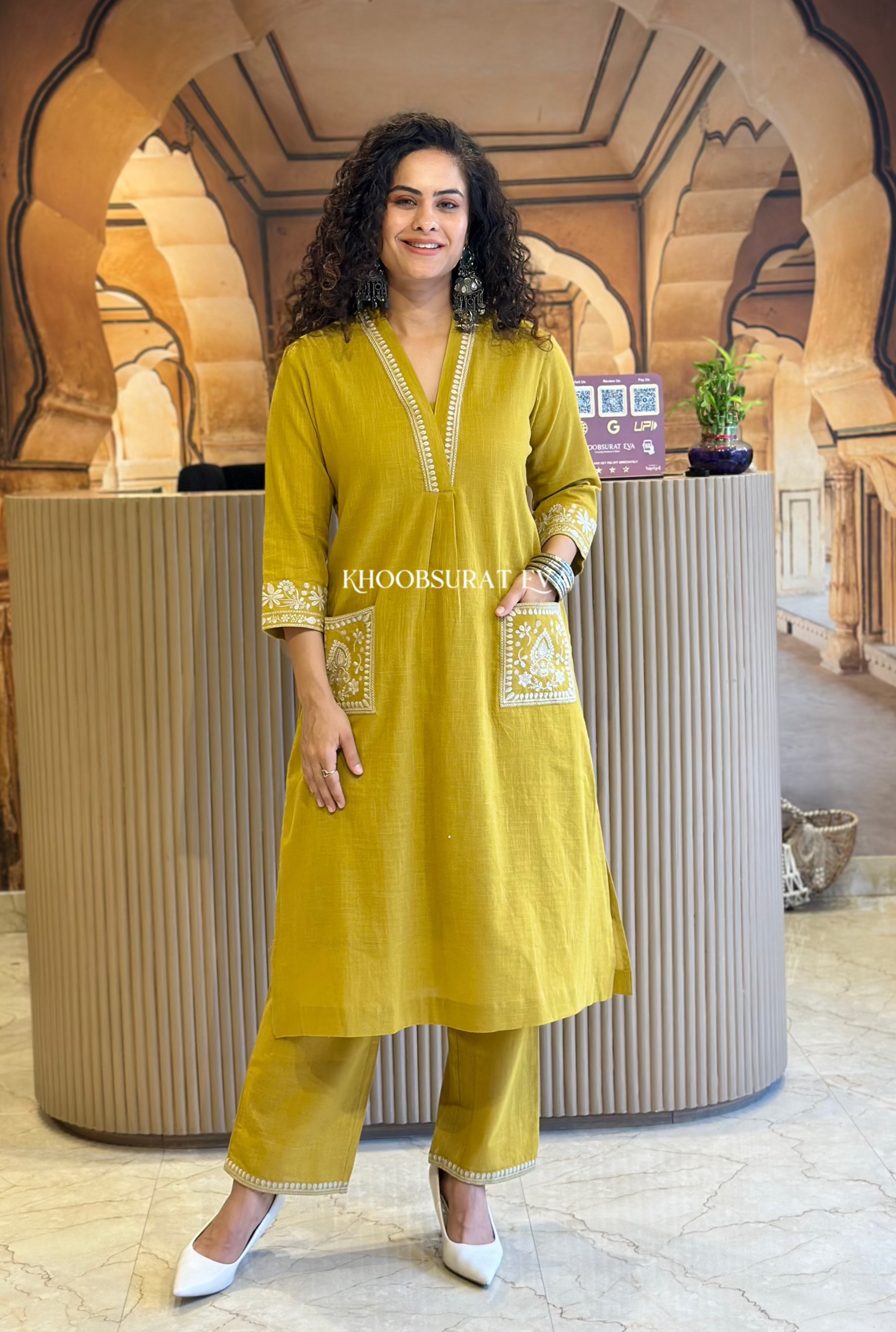 Stylish Women's Summer Kurta Set with Palazzo Pants - Comfortable Cotton Ethnic Outfit for Casual Wear, Festivals & Parties