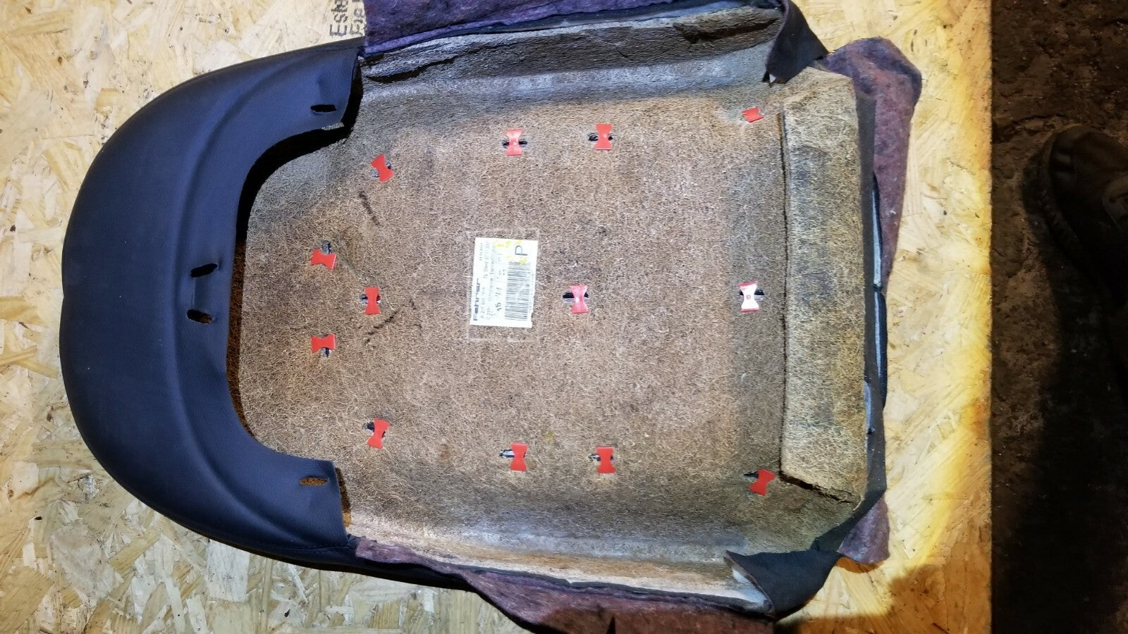 2003-2006 Mercedes CL500 CL55 AMG W215 Front Right Passenger Seat Upper Cushion OEM Replacement - Perfect for Luxury Car Interior Repair & Restoration