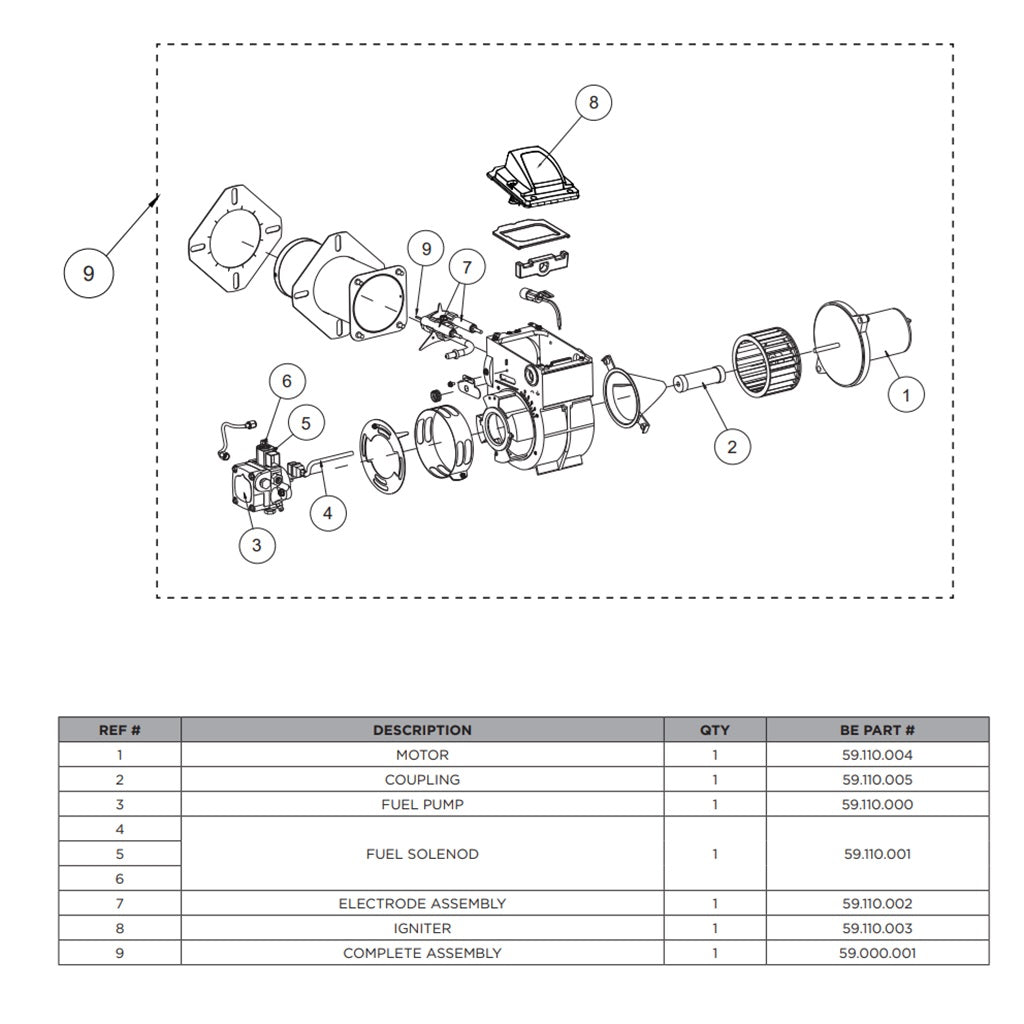 HW4013HBG BE Hot Water Pressure Washer Parts - Replacement Components for Commercial & Industrial Cleaning Equipment | Perfect for Car Wash, Construction Site, and Factory Maintenance