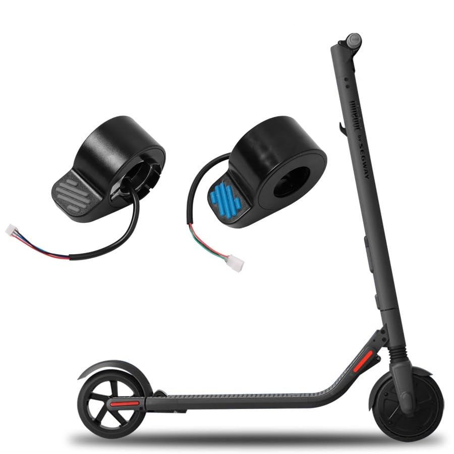 BBAUER Electric Scooter Throttle Accelerator & Brake Control Compatible with Ninebot ES1 ES2 ES3 ES4 - Replacement Parts (Accelerator Throttle) - Perfect for Commuting & Urban Travel