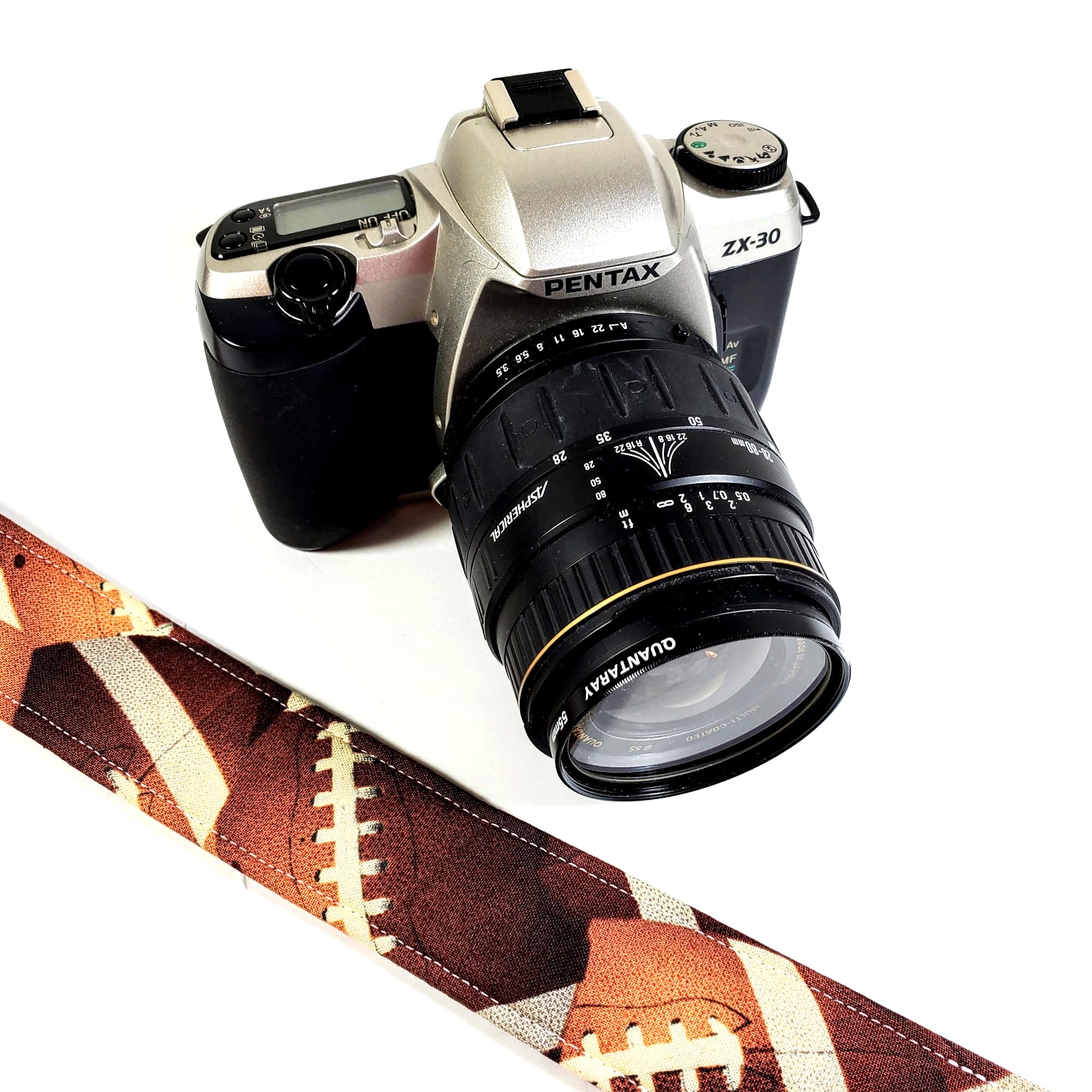 Universal DSLR Camera Strap - Adjustable Football Sports Neck & Shoulder Strap for Nikon Canon Sony Cameras - Perfect Gift for Photographers Men & Women - Ideal for Sports Events, Travel Photography & Outdoor Adventures