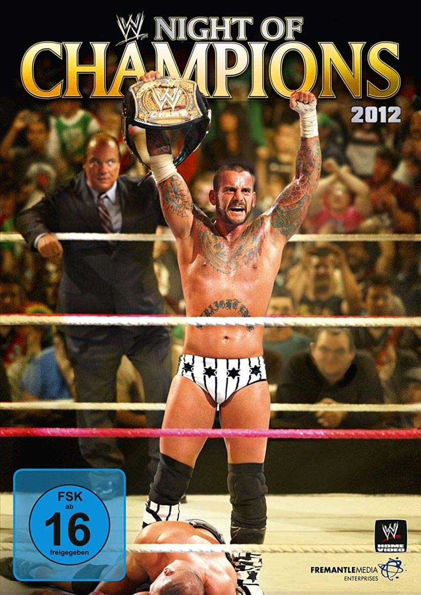 Night of Champions 2012 WWE Wrestling DVD - Official PPV Event | Collectible Sports Entertainment for Fans & Gift Giving