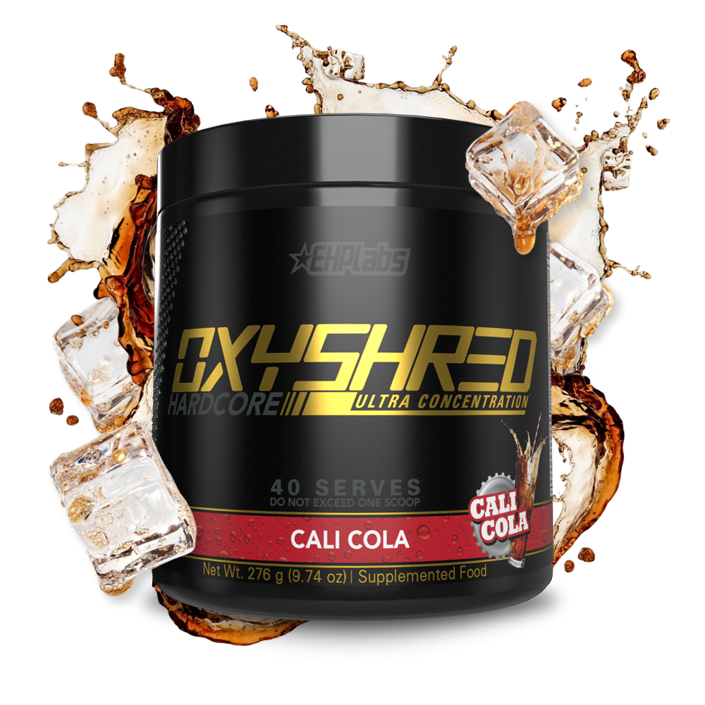EHP Labs OxyShred Hardcore Fat Burner & Energy Booster - 40 Servings (275g) - Weight Loss Supplement for Men & Women - Pre-Workout & Fitness Support