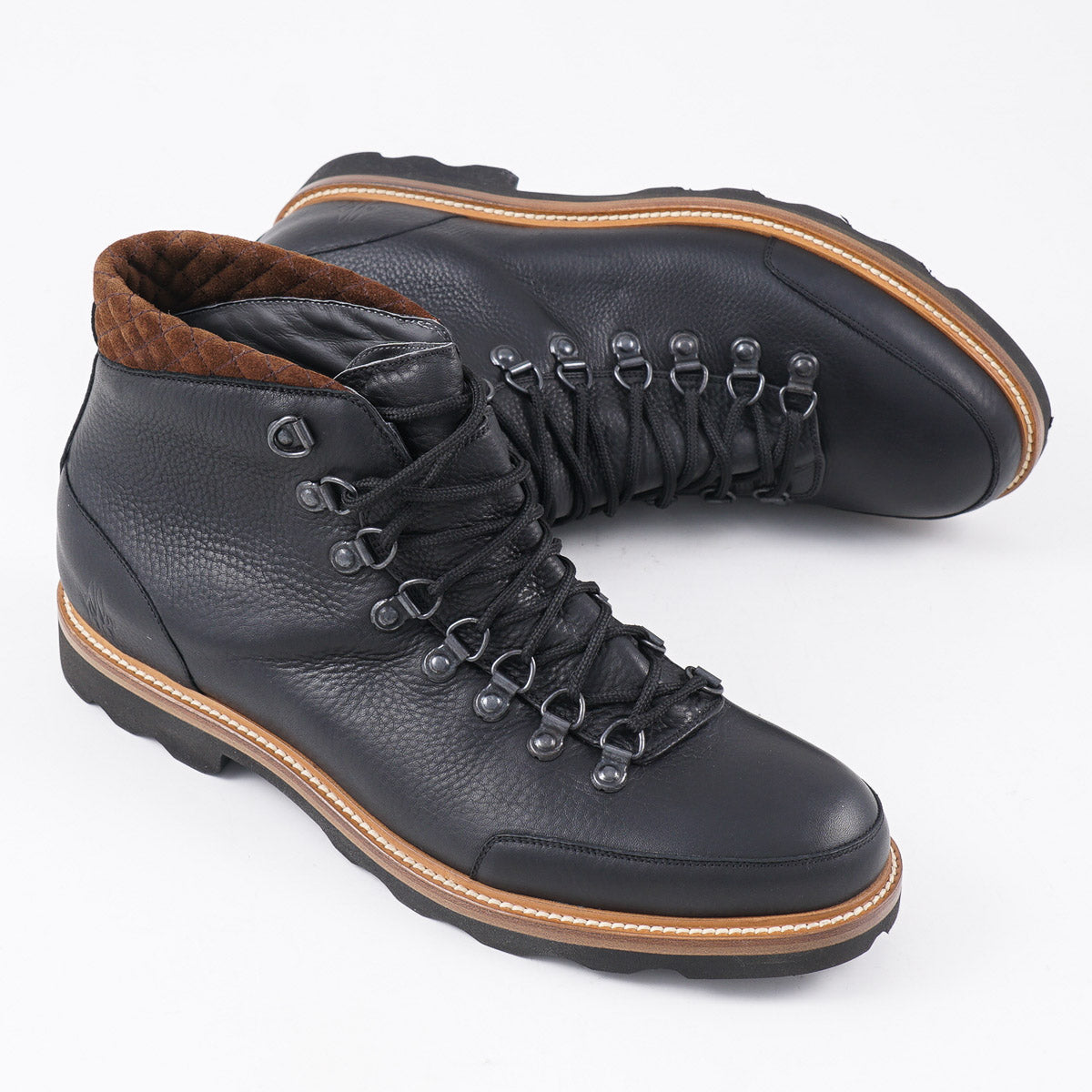Di Bianco 'Cortina' Women's Waterproof Waxed Leather Boots - Stylish Ankle Boots for Winter, Rain & Snow | Perfect for Outdoor Hiking, City Walking & Casual Fashion