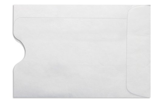 Premium White Credit Card Sleeves (2 3/8