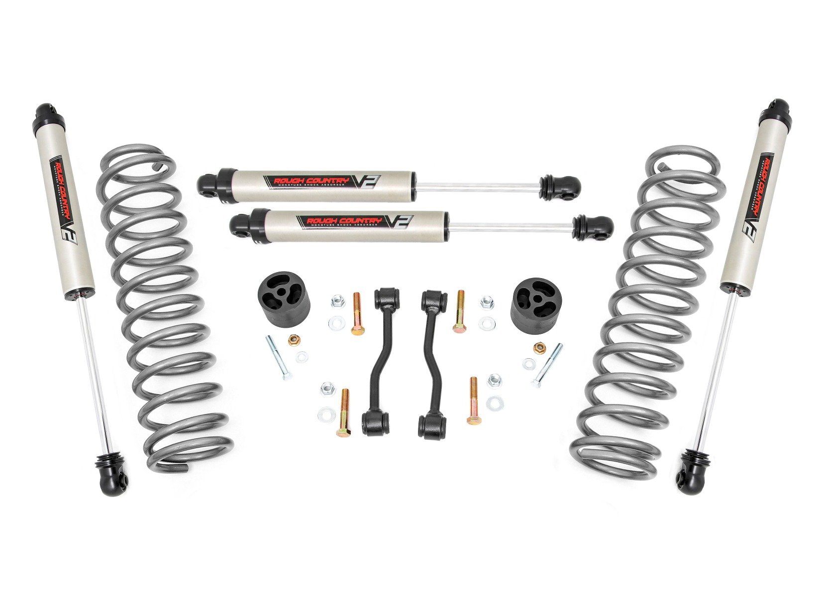 2.5 Inch Leveling Kit for Jeep Gladiator JT 4WD (2024-2025) - Heavy Duty Suspension Lift Springs V2 Part#78470 - Perfect for Off-Roading & Truck Customization