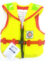 RL101S Life Jacket (PFD) for Kids 15-30kg - US Coast Guard Approved Level 100 Safety Vest - Perfect for Boating, Swimming & Water Sports