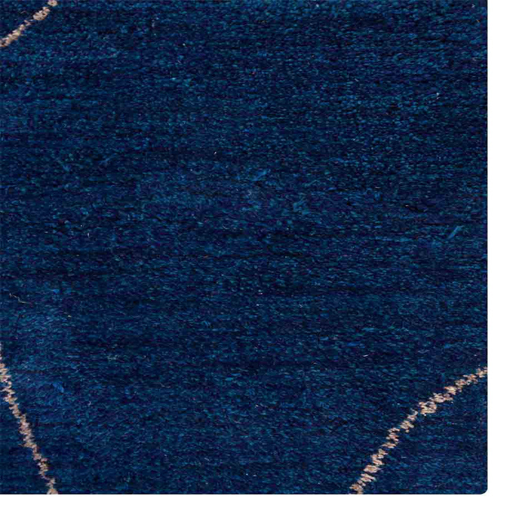 Hand Knotted Cube Rug - Premium Wool Area Rug for Living Room, Bedroom, and Office - Soft & Durable Home Decor