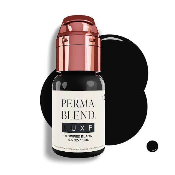 Perma Blend Luxe Modified Black Pigment - Professional Tattoo Ink for Vibrant, Long-Lasting Body Art - Perfect for Tattoo Artists and Permanent Makeup