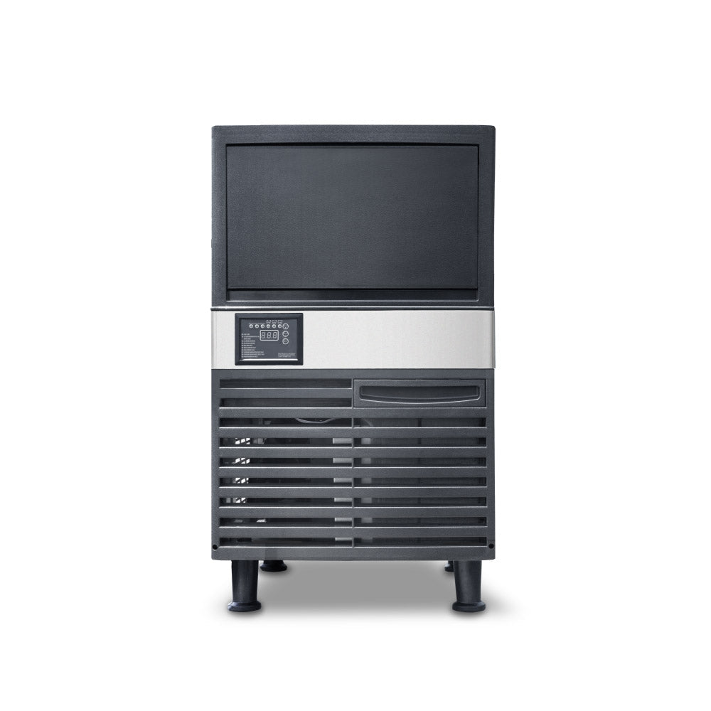 Blizzard Under Bench Ice Maker - Air Cooled Commercial Ice Machine 80 lbs Daily Production for Bars, Restaurants & Offices