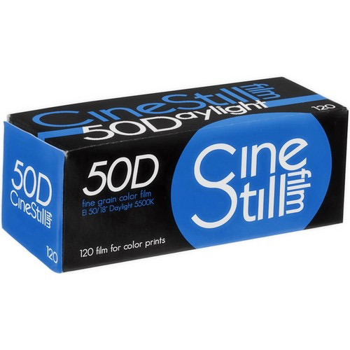 Cinestill 50Daylight Xpro C-41 Color Negative Film 120 Roll Film - Perfect for Landscape, Portrait & Street Photography