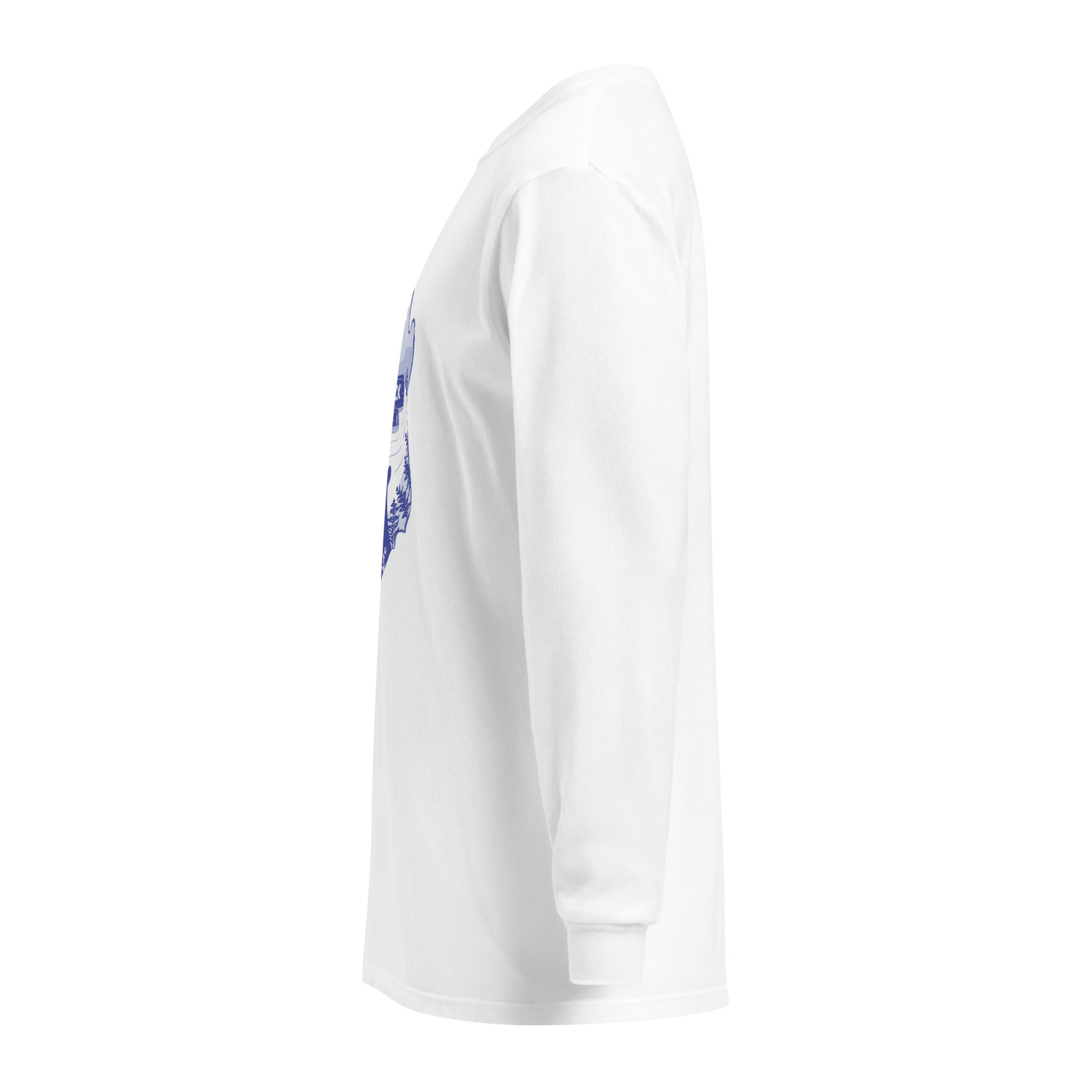 ADK Roots Premium Heavyweight Long Sleeve T-Shirt for Men - Soft Cotton Crewneck Shirt for Workout, Gym & Casual Wear