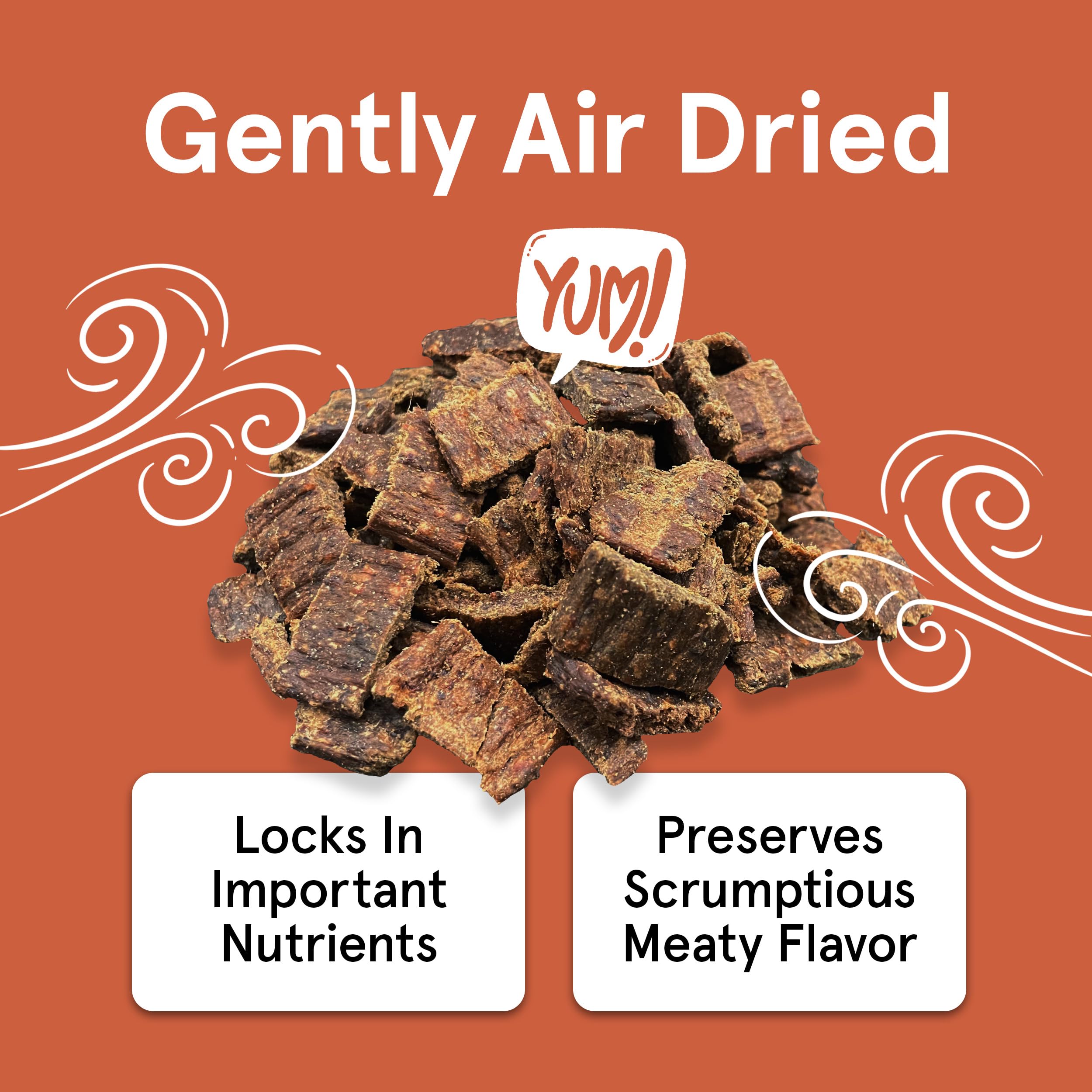 Premium Grain-Free Air-Dried Venison Dog Treats - 3 Pack of 12oz Bags with All-Natural, Human-Grade Free-Range Grass-Fed Venison (95% Meat) - Healthy Bite-Sized Training Rewards & Daily Snacks for Small, Medium & Large Dogs - Perfect for Outdoor Adventures, Obedience Training & Crate Time