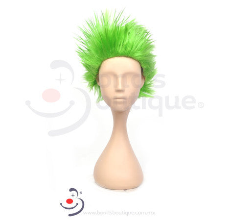 Spiky Punk Wig for Women - Synthetic Punk Rock Costume Wig with Colorful Tips - Perfect for Halloween, Cosplay, and Themed Parties